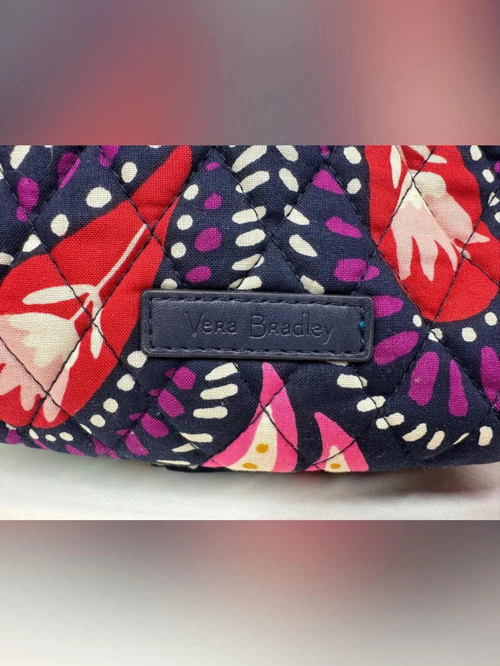 Vera Bradley Essential Compact Backpack Painted Paisley Pattern: See Description